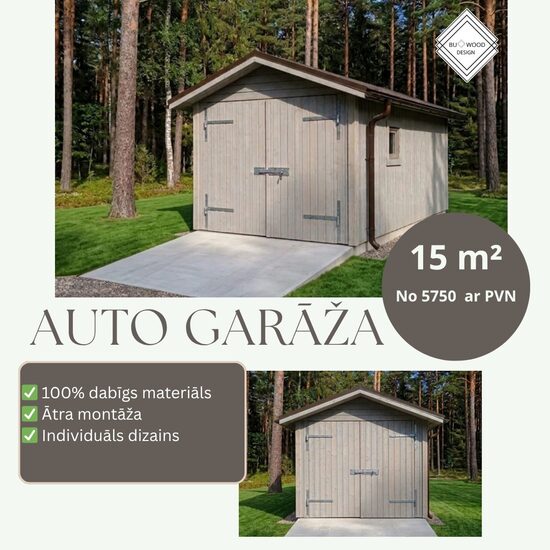 Garāža 3x5m